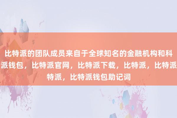 比特派的团队成员来自于全球知名的金融机构和科技公司比特派钱包，比特派官网，比特派下载，比特派，比特派钱包助记词